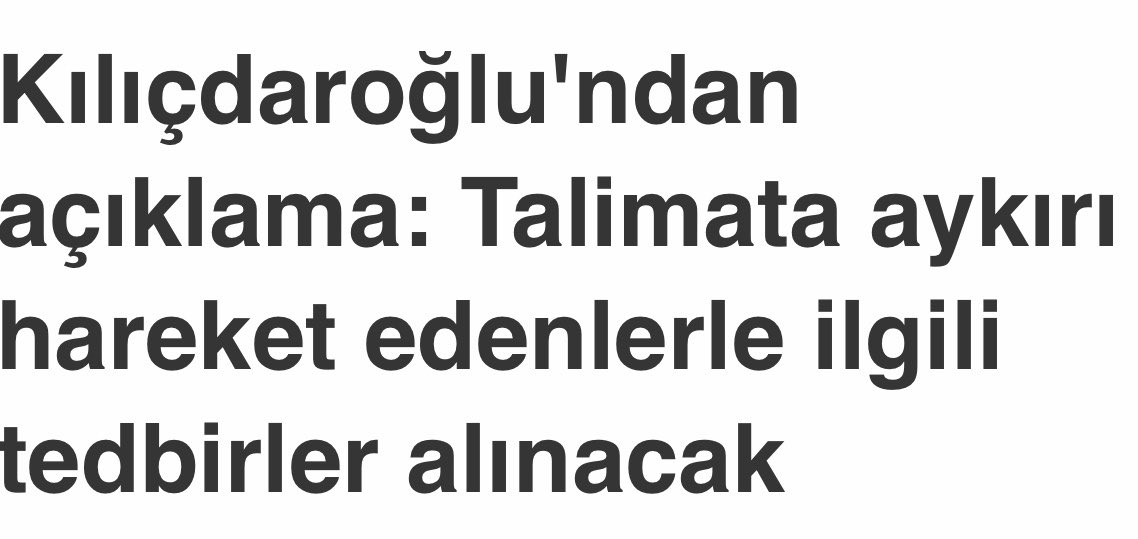 HayriKozanoglu's tweet photo. Ankara Sıkıyönetim Komutanı General Kılıçdaroğlu’nun talimatı: https://t.co/rYTg6QAXaJ