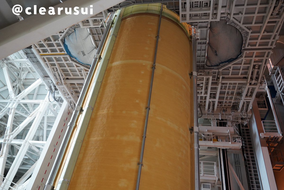 ウラも見たいでしょ？？？ H3ロケット6号機！！！ ここは1段目水素