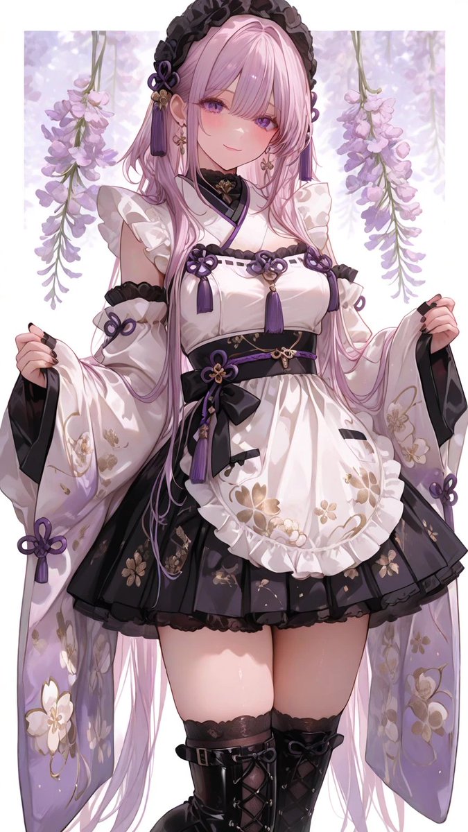 お借りしました。ガーリーゴシック和服…(*^^*)ｶﾜｲｲ なんか、カードちっ