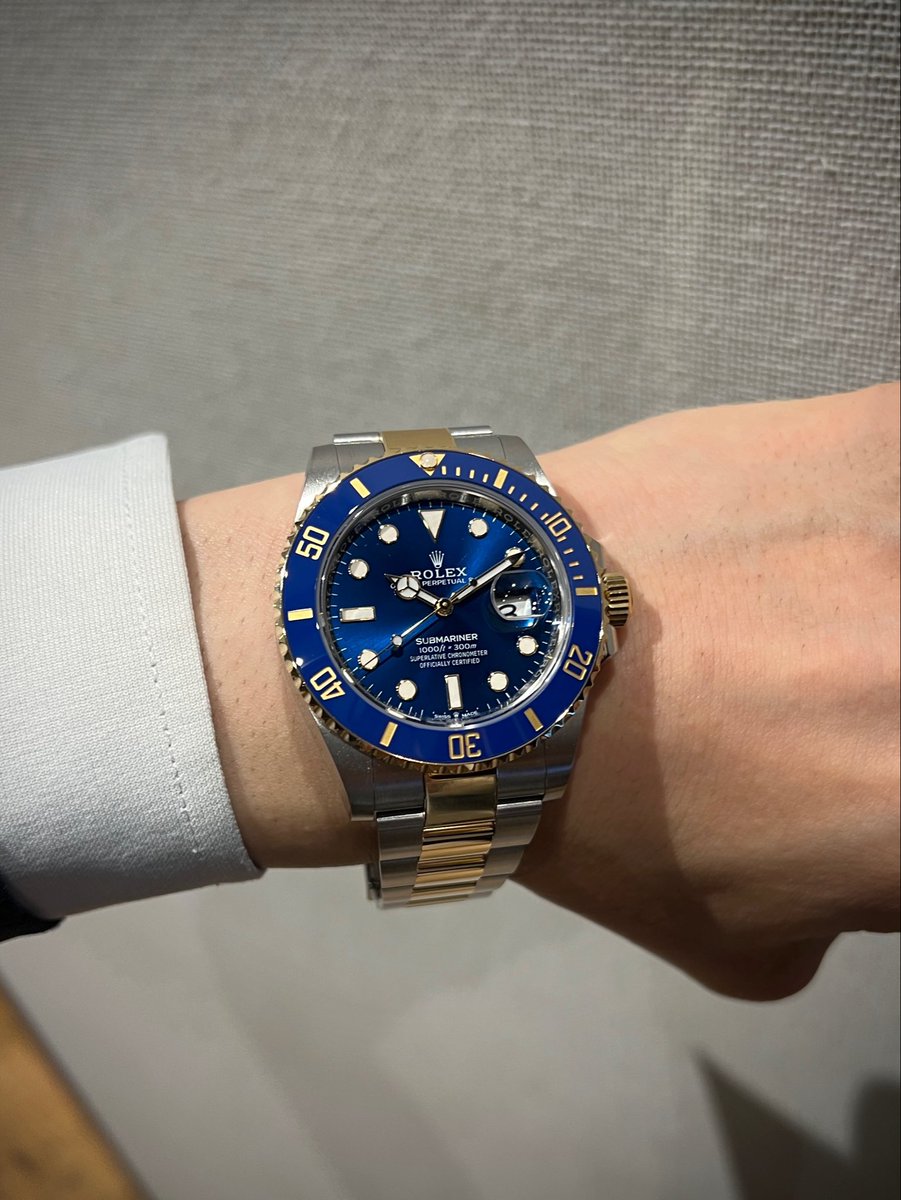 SUBMARINER Ref.126613LB USED 2023年製 商品番号 274223 青ベゼル×青