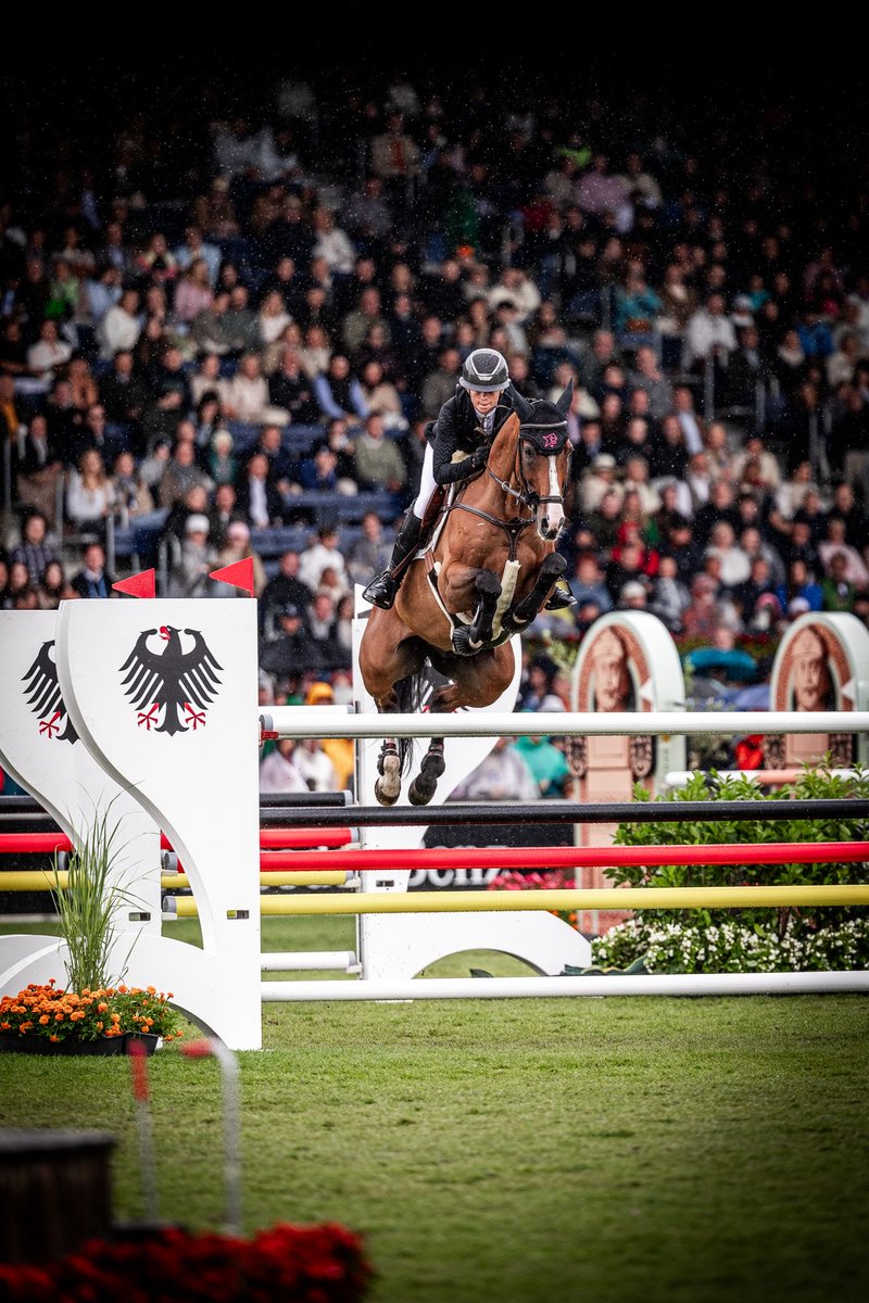 IronDames_'s tweet photo. It’s almost time for the Rolex Grand Prix in Aachen ✨

This afternoon, Sophie Hinners & Iron Dames Singclair will once again compete in this prestigious Grand Prix. Last year, they jumped double clear and finished in 11th place.

Let’s cheer them on 💪

#IronDames #WomenDrivenByDreams #BeAnIronDame