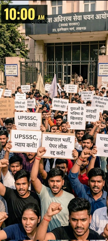 Boyofthevillage's tweet photo. #UP_लेखपाल X Campaign.
Date: 25th May, 2026
Day: Monday
Time: 11 A.M.
Hashtag:
#Lekhpal_Exam_Investigation
#UPSSSC_LEKHPAL_PAPER_LEAK
#UP_लेखपाल
#Lekhpal_Exam_Investigation
#लेखपाल_भर्ती
#Up_lekhpal_paper_leak
#UPSSSC_LEKHPAL_PAPER_LEAK
#Re_exam_lekhpal https://t.co/WMv6lvHoBb