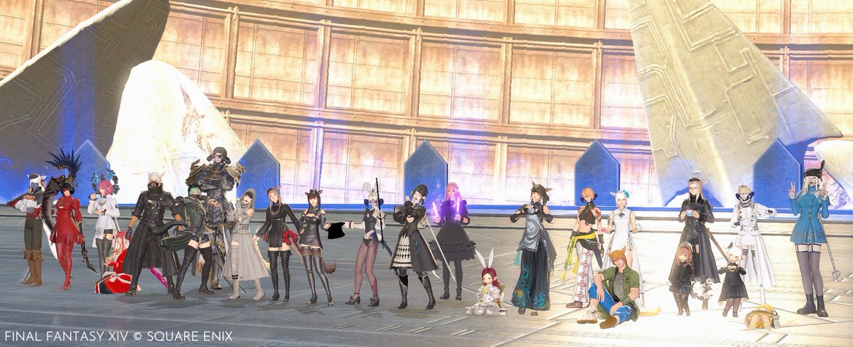 melmil_FFxiv's tweet photo. #FCFIX 土曜夜の恒例ｲﾍﾞﾝﾄ🌃
今週は下限･ｱｸｾ全外しでﾀﾁﾉ！！

ちょっと半壊とかはあっても
今回もﾉｰﾜｲﾌﾟでしたね🫣✨

見たことないｷﾞﾐｯｸも見れたので
楽しかったです☺️🫶♪

皆さまに感謝🫂✨

来週はいよいよ漆黒編ﾗｽﾄの、塔！！🚦🚉
BGMが大好きなので楽しみです🥺💓 https://t.co/QpIk6ezmo5
