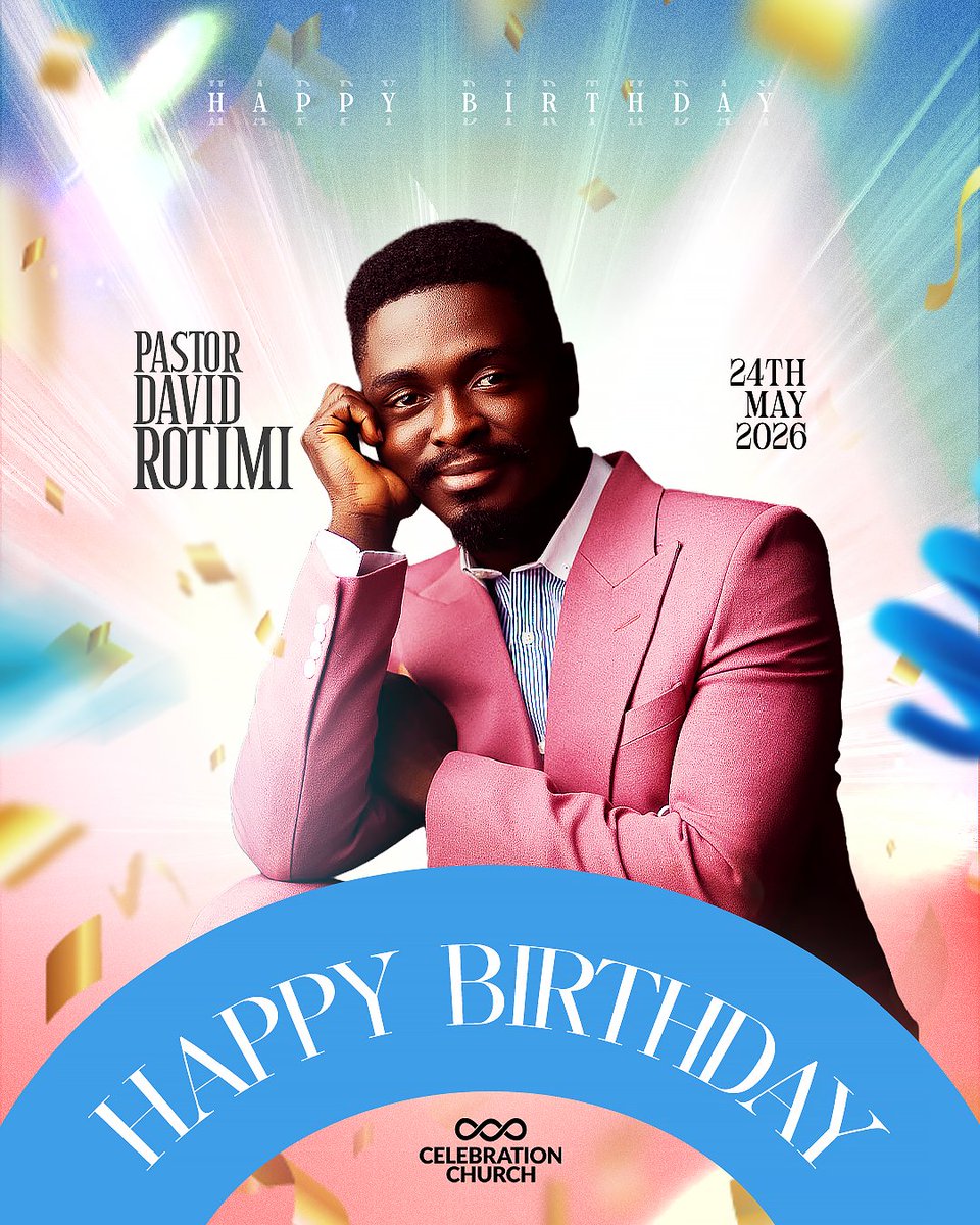 cci__global's tweet photo. Happy Birthday Pastor @davidrotimi 🎉🤍✨

Thank you for constantly reminding us to embrace the gifts God has placed inside us and never speak down on our talents or purpose. Your words, wisdom and leadership have truly impacted lives in countless ways 🙏🏽✨

Thank you for your consistency, your heart for God and your dedication to His people. We are grateful for the grace, excellence and authenticity you carry so effortlessly 🌟

We pray that this new year brings you even greater joy, peace, strength and overflow on every side. May God continue to enlarge your impact, preserve you and fill your heart with all that concerns you 🎂🥳🎊

Happy Birthday, Pastor! We love and celebrate you deeply 🤍✨