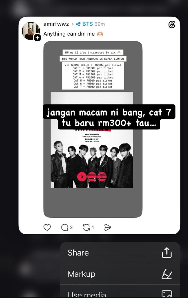 minsie⁷ WILL GET BTS TICKETS tweet media