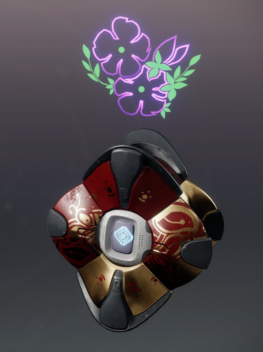 RandomMichi's tweet photo. @destiny_thememe My titan Malleo-3 and his ghost Ari. They've been with me in some form or another since Beyond Light even if i've been playing since Taken King. I've grown so attached to them and have created so much fan lore about him and my friends guardians, that i will never let go. https://t.co/nI2w9F0oL8