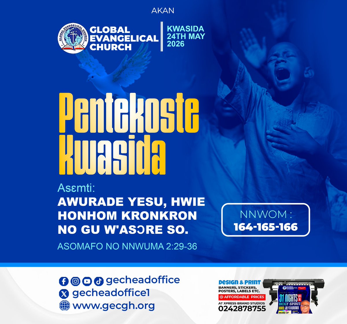 GLOBAL EVANGELICAL CHURCH HEAD OFFICE tweet media
