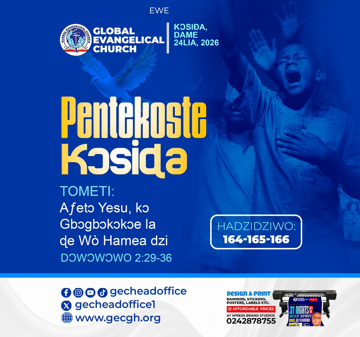 GLOBAL EVANGELICAL CHURCH HEAD OFFICE tweet media