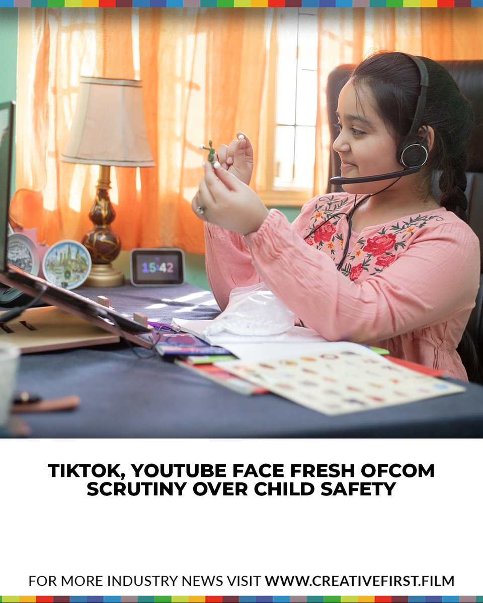 CreativeFirstIN's tweet photo. TikTok and YouTube have come under fresh scrutiny from the UK regulator Ofcom after failing to explain how their recommendation systems would stop harmful content from reaching children.
Read more at https://t.co/WcMCsbUO0b https://t.co/iytOQCT7t7