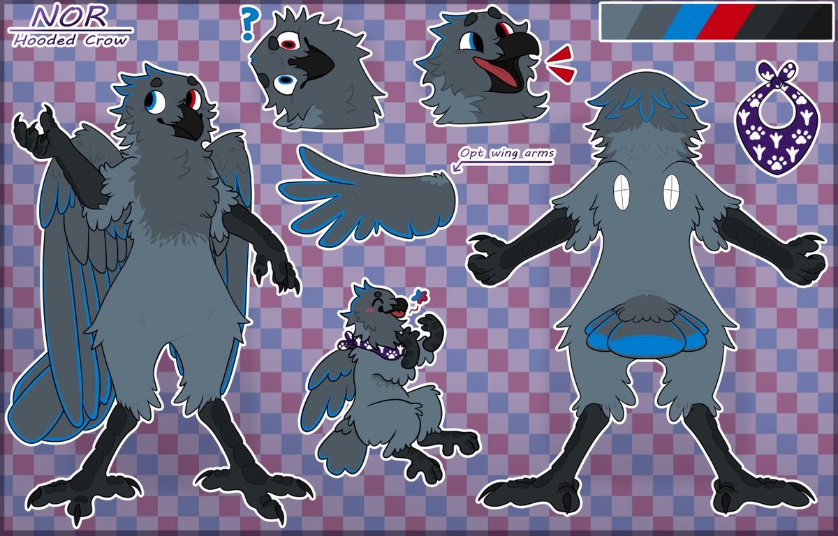 Ember1337's tweet photo. Thank you @Panicpigeon for bringing my boy to life! I absolutely adore him ^~^ https://t.co/WF2c2cINDh