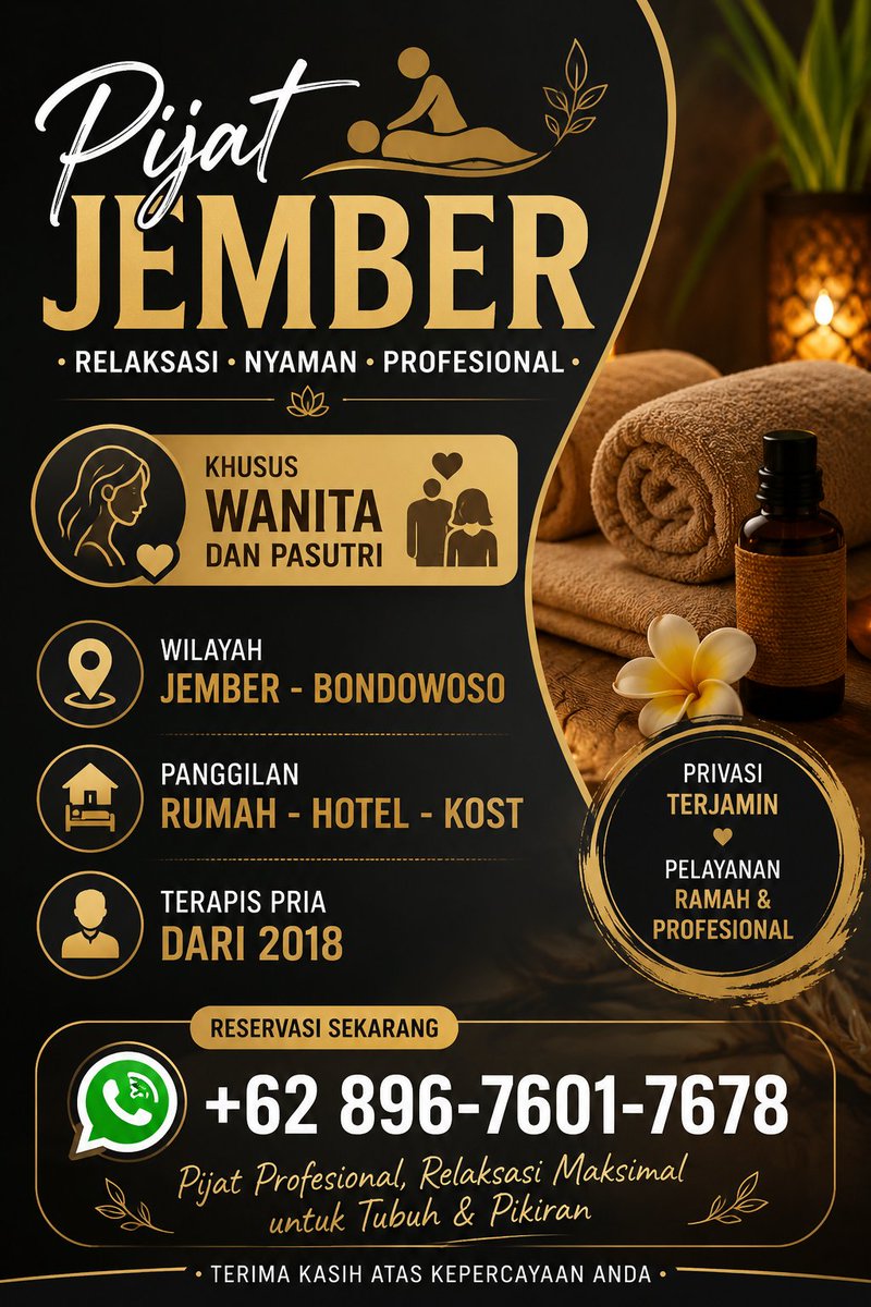 Pijat Jember tweet media