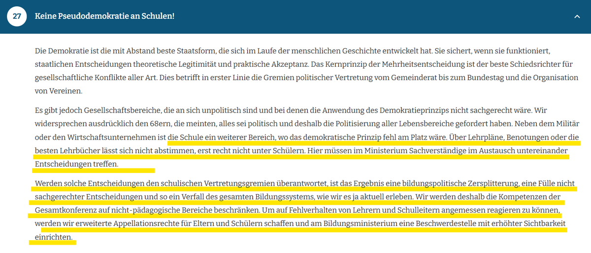 knuff37's tweet photo. die #AfDzerstörtDeutschland und will die #Demokratie und #Mitbestimmung in den Schulen und Universitäten abschaffen...
Meldeportale für Lehrer und Schulleitung. das hatten wir schon 1933 und in der DDR....
#AFDVerbotsverfahrenJetzt https://t.co/IJZwpJeB12