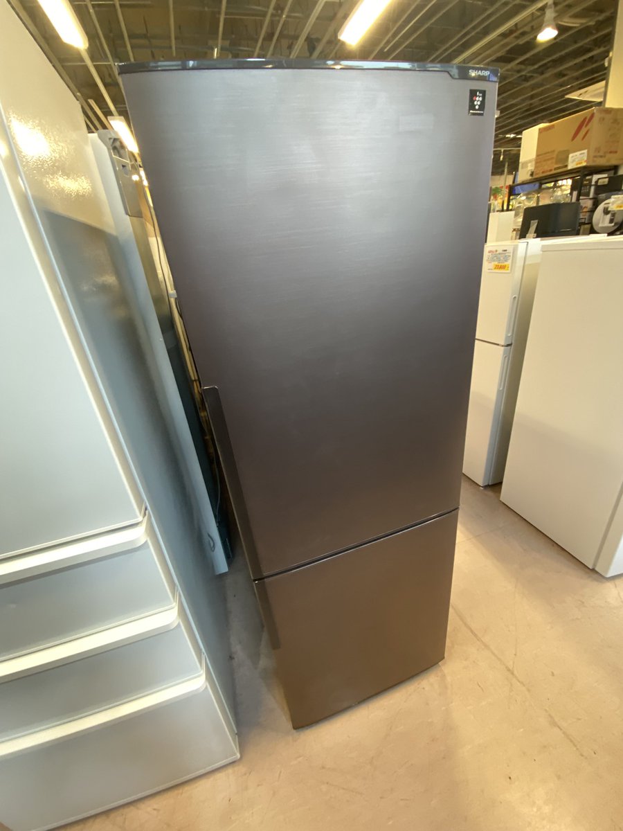🧊SHARP「SJ-PD27B-T」入荷！ 271Lの大容量2ドア冷蔵庫✨ 冷凍室が