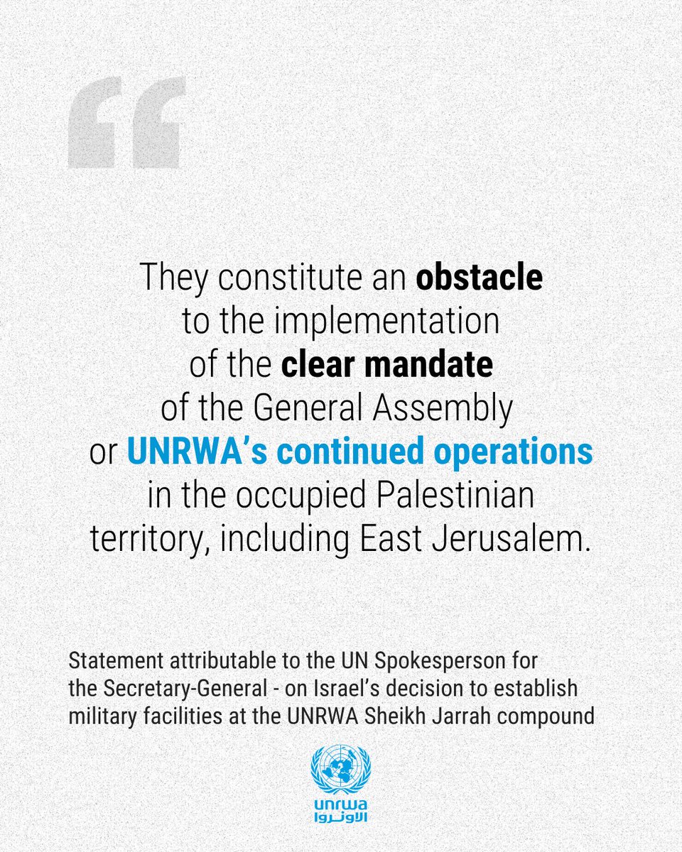 UNRWA tweet media