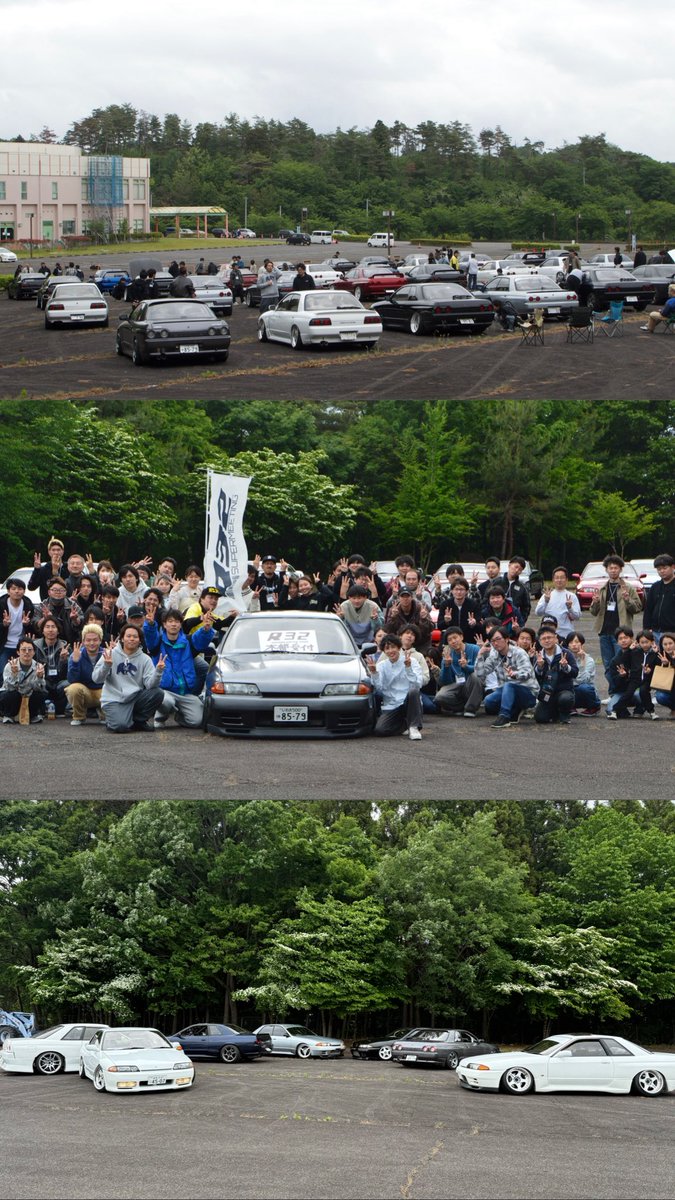 mizuki_r32typem's tweet photo. お疲れ様でした！
遠足は帰るまでが遠足ですので、皆さん気をつけて帰ってください！
本日はありがとうございました！
 #R32TOHOKUMEETING2026 https://t.co/7GoKxN59v1
