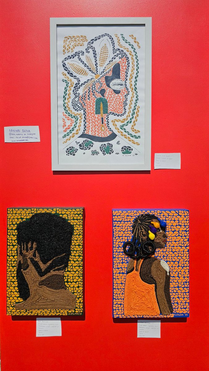 Nix_indamix's tweet photo. My art and I were outsiiide thanks to @OnceUponJoburg 😁 Shout out to everyone I met and engaged with my art 🎨 ✨️ #NikiweDlova https://t.co/6VN8Bxm0KP