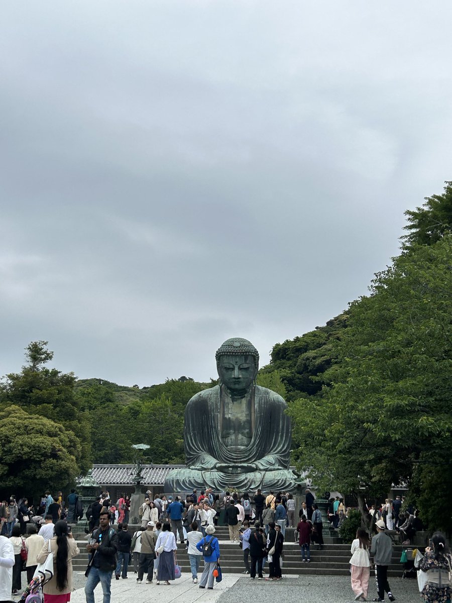 ayaka1809's tweet photo. 鎌倉大仏
まず何より大きさに圧倒される。
大仏の中にも入れて、おもしろかった。 https://t.co/Y0hfziVT9u