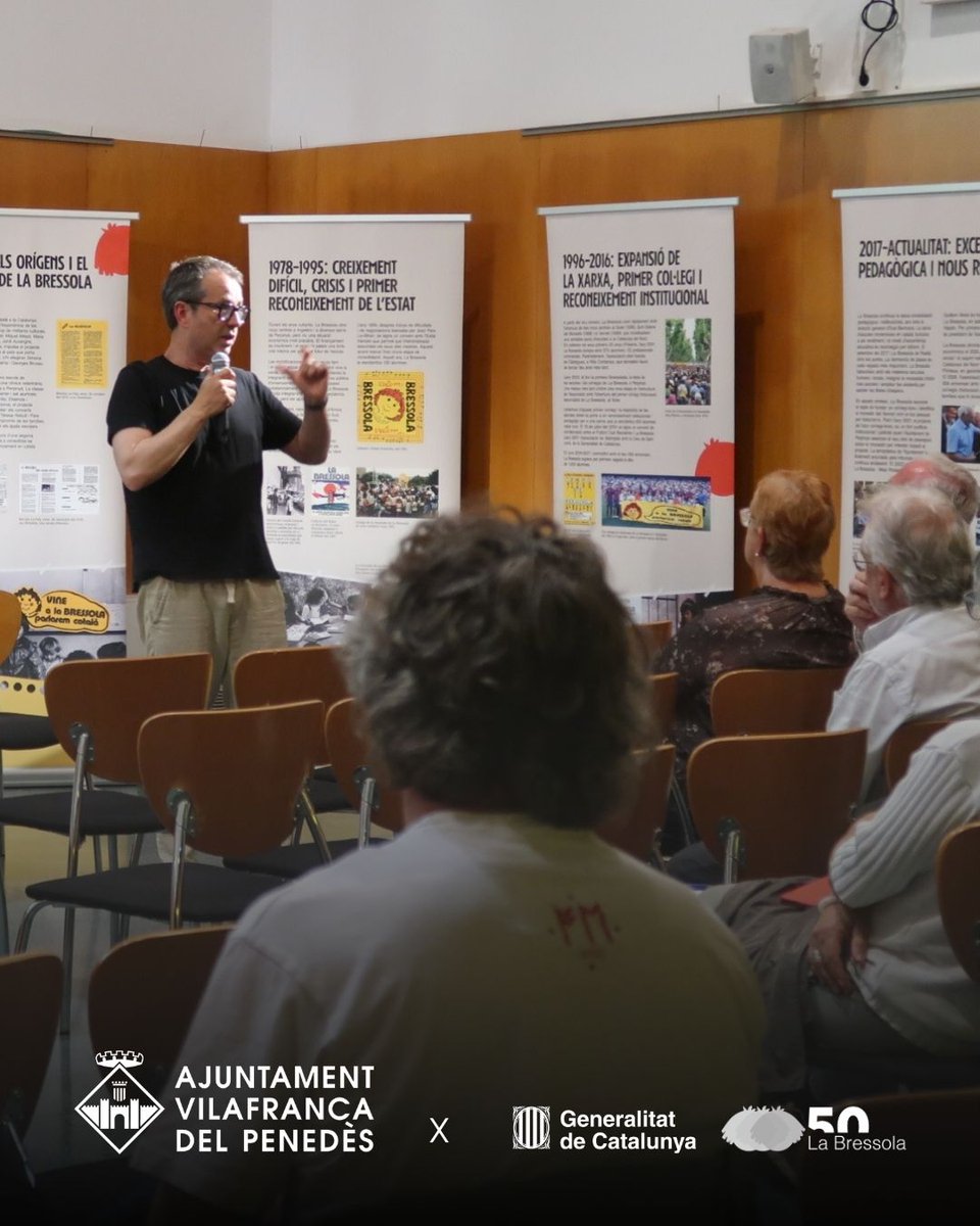 LaBressola's tweet photo. Vilafranca del Penedès se suma a la celebració i al reconeixement del projecte educatiu de La Bressola. 

🧡 Gràcies a tothom qui dona suport i fa créixer La Bressola.

🔗 Consulta l'agenda de l'Any Bressola a https://t.co/UouznKF449 https://t.co/g01cDksqek