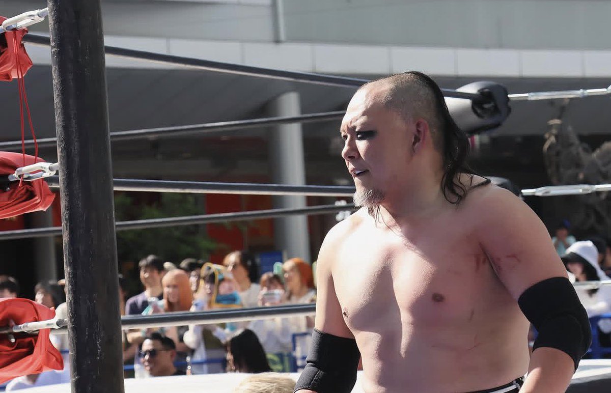 butsuzo2025's tweet photo. 太陽の下で見るKAZMAさん🐼🌞
#GLEAT
#プロレス #prowestling
#prowrestler
#kazmasakamoto 選手
2026年 5月17日 名古屋 オアシス21 https://t.co/CzMJ7gMpl0