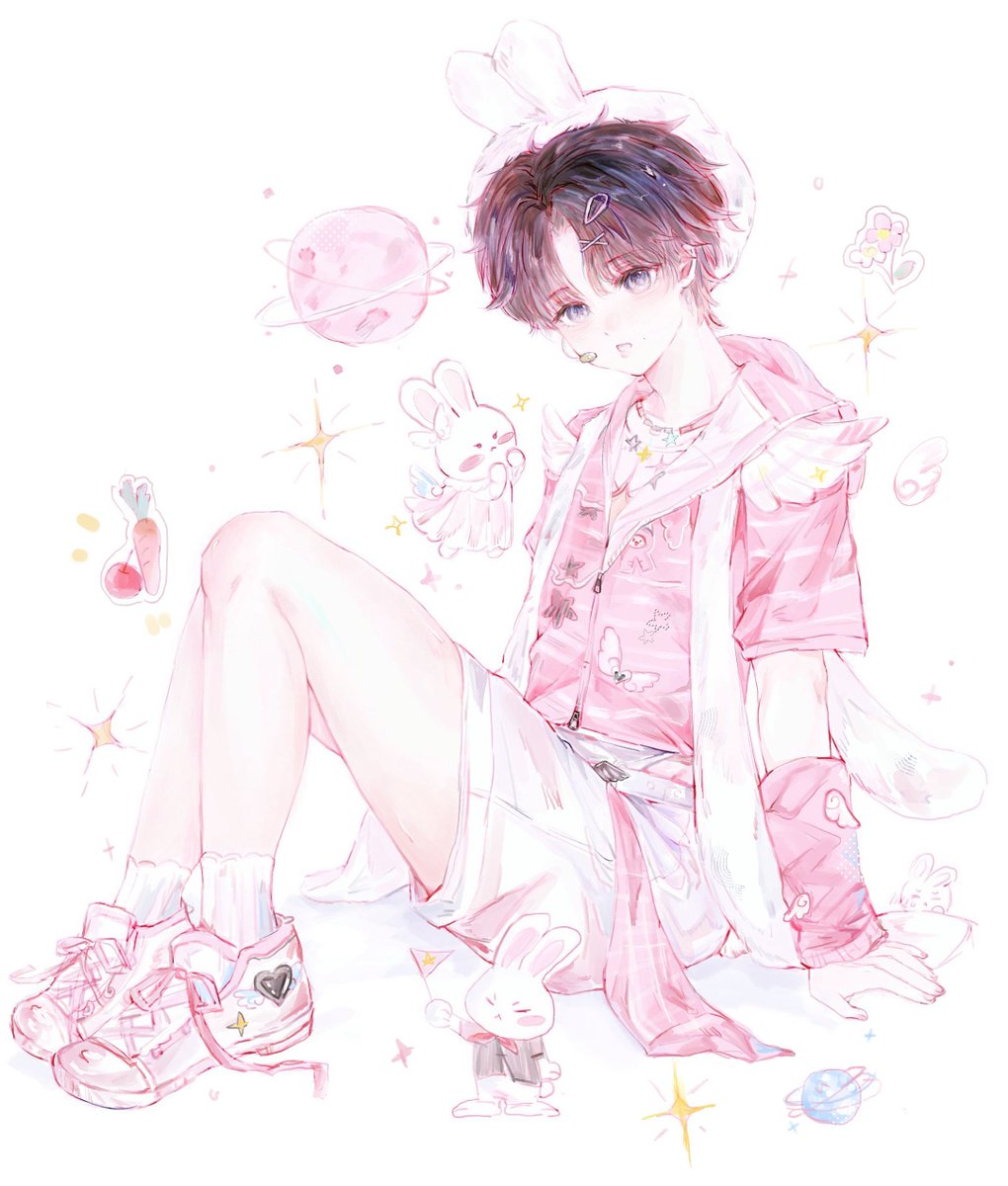 michidiu's tweet photo. 兔子🐇#张函瑞 #TF家族 #同人 https://t.co/baGrUTXzNL