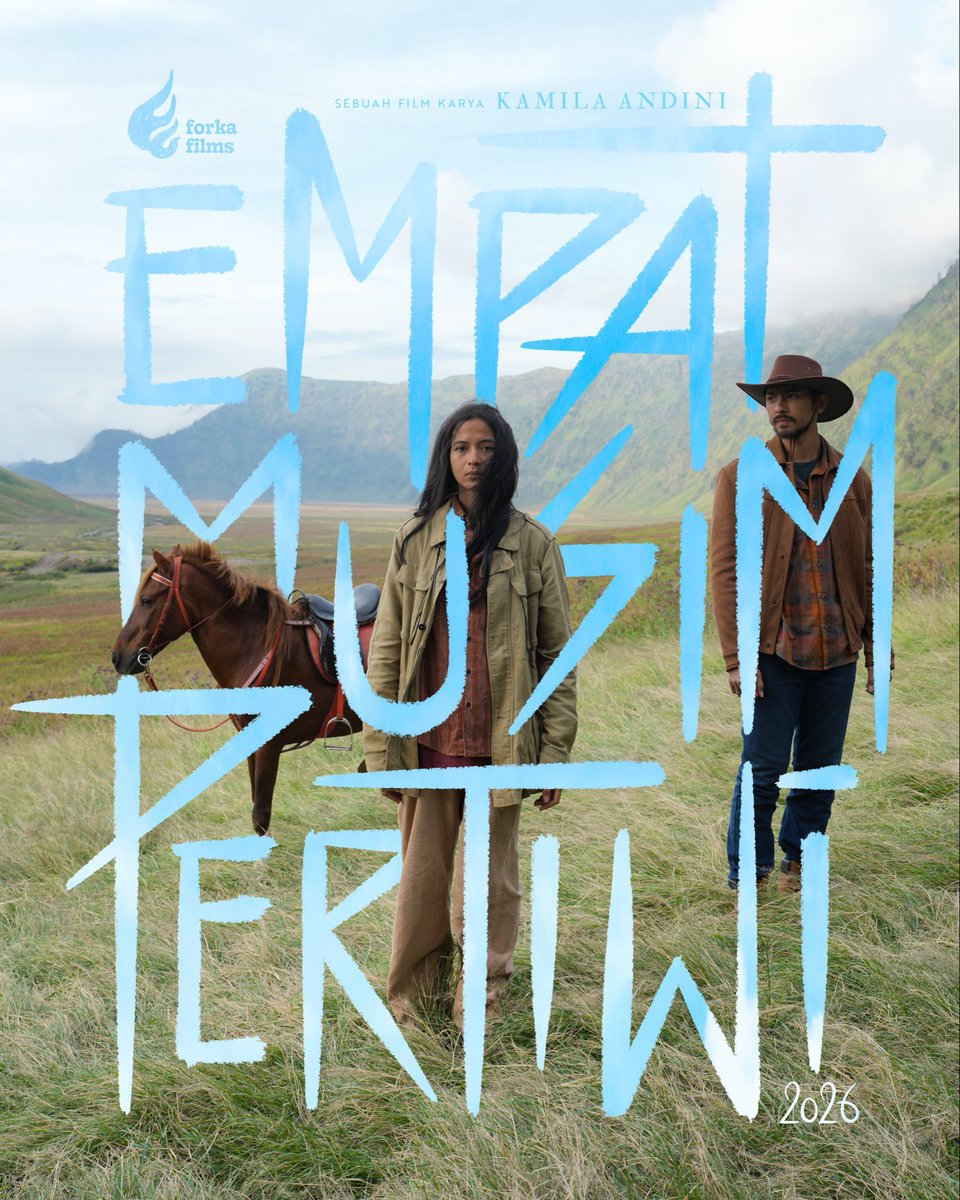 FilmIndoSource's tweet photo. According to the technical aspects listed on Forka Films website, Kamila Andini’s ‘EMPAT MUSIM PERTIWI’ (‘FOUR SEASONS IN JAVA’) will have an estimated runtime of 120 minutes. https://t.co/VOLIMKFCoy