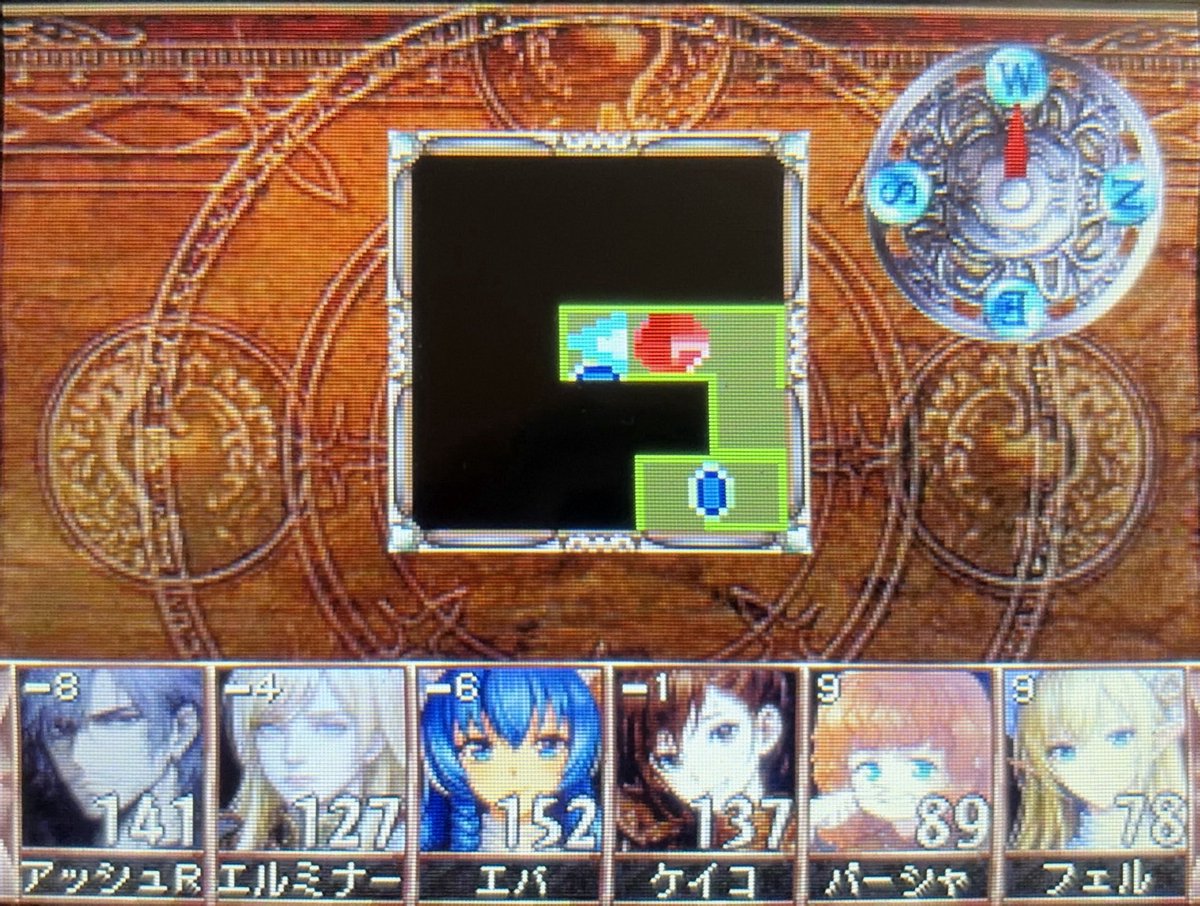 うぉ！ 詰んだ！！ (魔法で逃げるもんね〜🤪) #エルミナージュゴシック