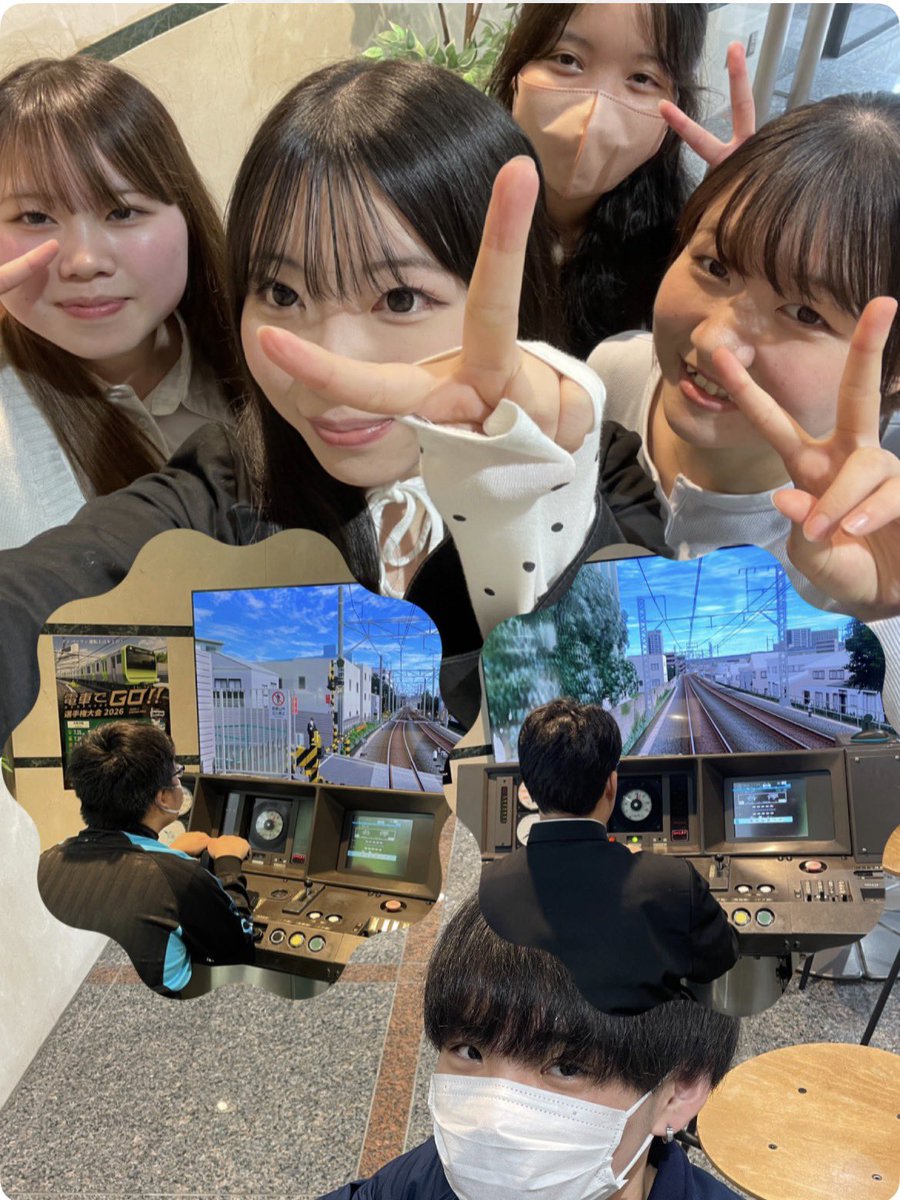sendaihoritsu's tweet photo. 本日もオープンキャンパスにご参加ありがとうございました🎵
今日のオープンキャンパスの様子を写真でまとめました📷✨
公務員コースのお仕事女子会🧳や鉄道コースの体験授業🚃の様子です♪
6月もイベントをたくさんご用意してお待ちしております！
#オープンキャンパス #公務員 #女子会 #鉄道 https://t.co/zOvo45jsOY
