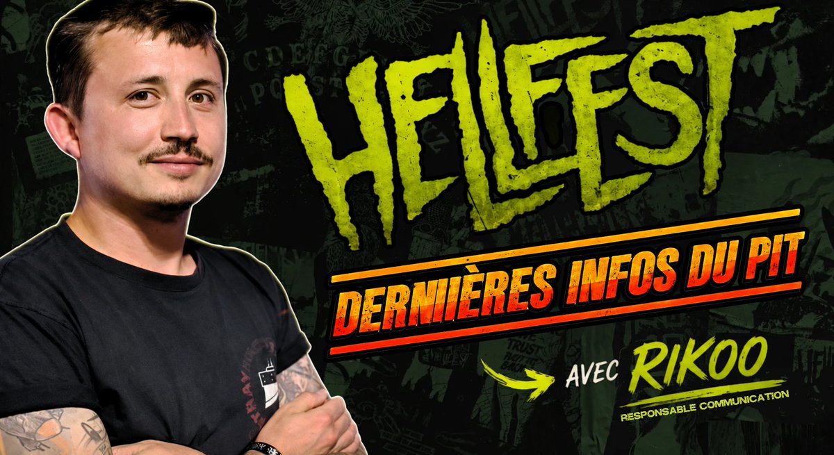 _MUSinc's tweet photo. A moins d'un mois du #Hellfest , il est temps de faire le point avec Rikoo sur les dernières infos du Festival !

Préparatifs, organisation, changements et autres surprises, on aborde tous les sujets ! Alors, prêts à plonger dans le Pit ?

https://t.co/6FIbe9NSaY

#Hellfest2026 https://t.co/EJGlZsrUGF