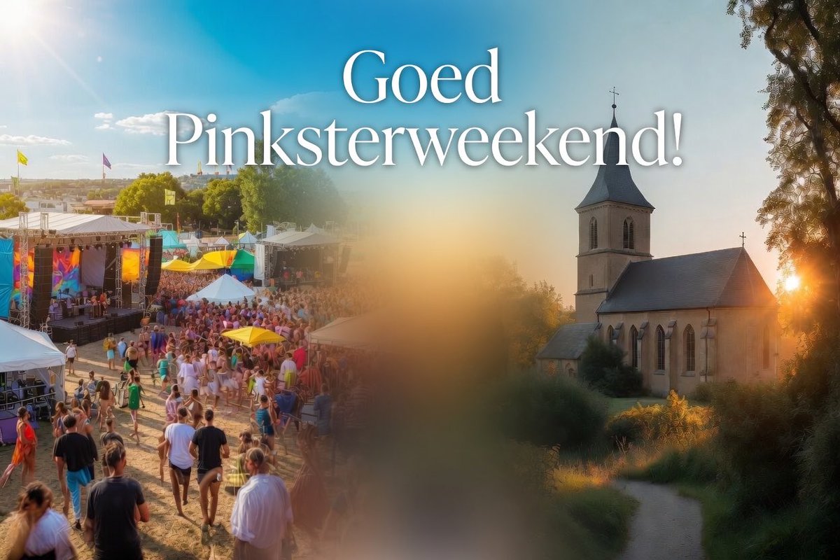 nlinkri's tweet photo. It’s Pentecost weekend! 

Today and tomorrow are public holidays in the Netherlands. Whether you’re celebrating the Christian holiday or heading out to one of the many music festivals across 🇳🇱, we wish everyone a wonderful long weekend! 

#Pentecost #Pinksteren https://t.co/9tJoNZz7BP