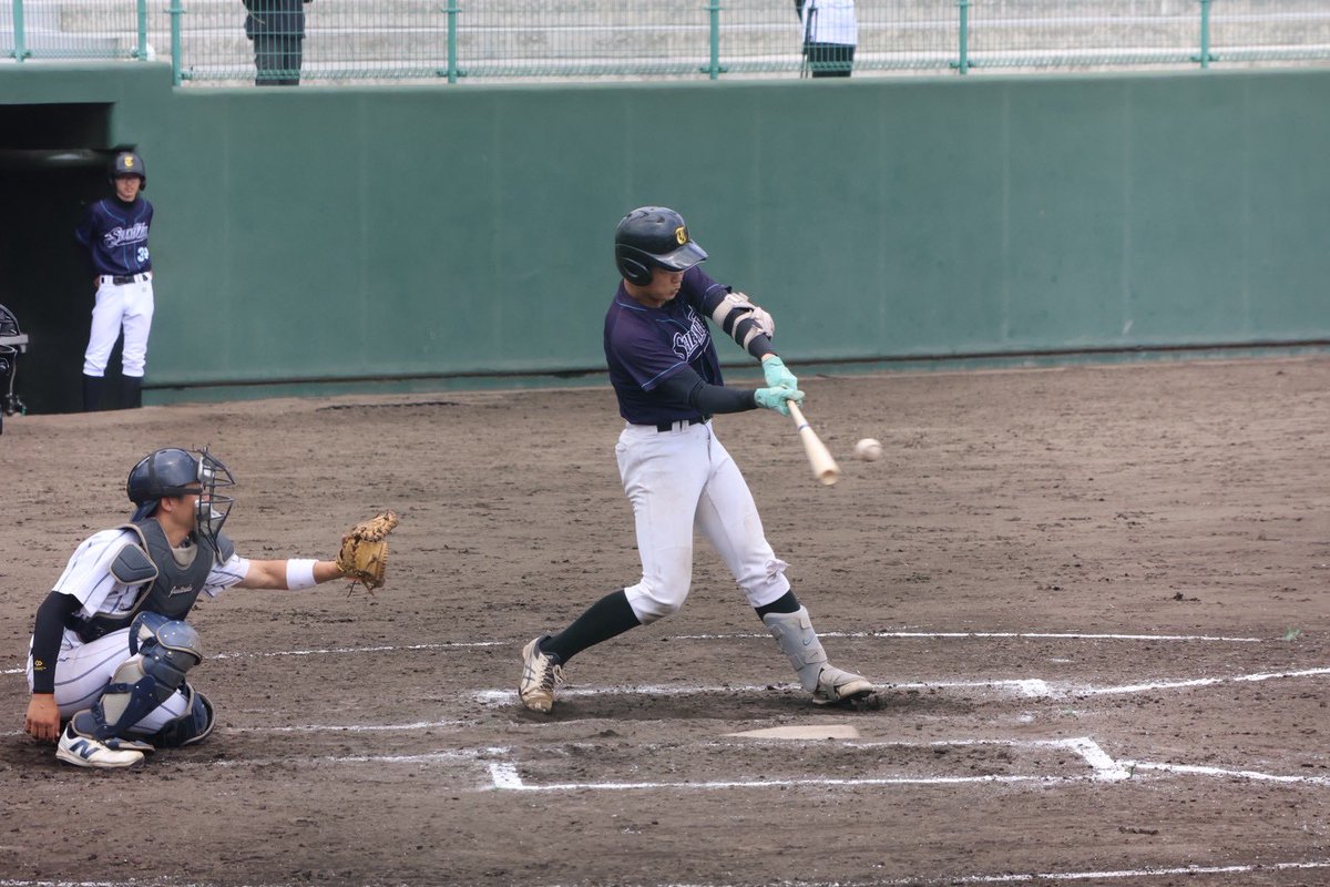 titech_baseball's tweet photo. 5/24(日)春季リーグ戦 2-3 vs 順天堂大学

科学大 000  000  100 | 1
順天大 010  000  02X  | 3

［投-捕]：槙野（8）-井石
 
出塁を重ね、一時は同点に持ち込みましたが、なかなかチャンスを活かせず、敗戦いたしました。 https://t.co/bxSfzCowho