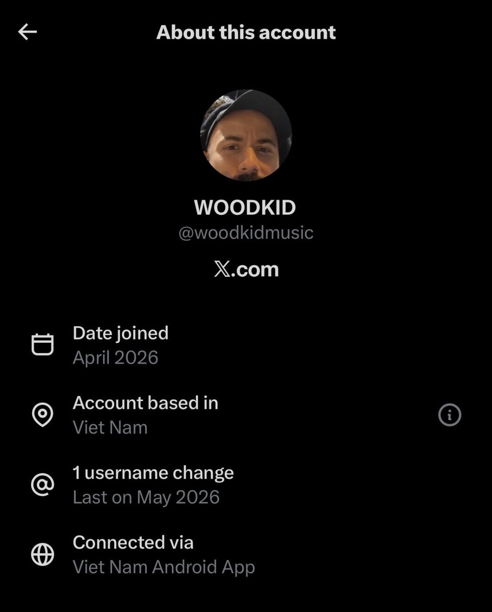 WOODKID tweet media
