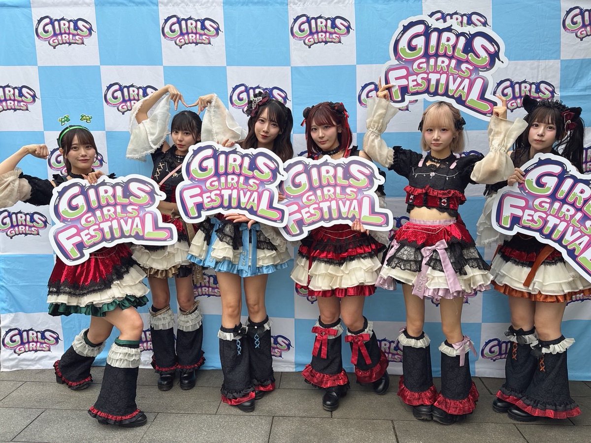 ゆう　レジン　かすみ草　蝶　メンカラ　ライブ　コンサート　推し 5/24(日) GIRLS GIRLS FESTIVAL 2026 @ さがみ湖MORIMORI 🌳 LEAF