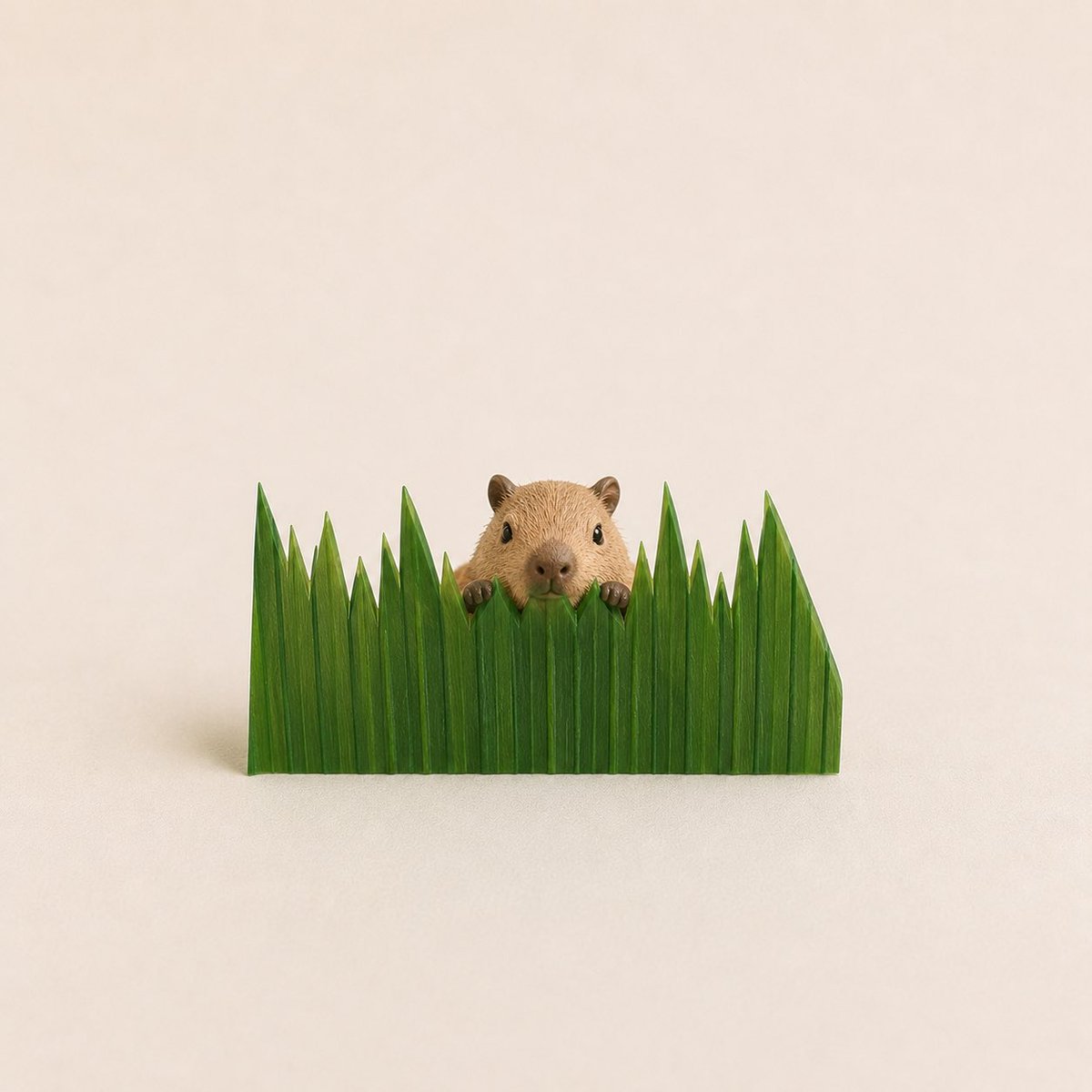 capybara5179's tweet photo. こんなんがあればいいなシリーズvol.1「カピバラン」

いつものバランの上からひょっこりカピバラが覗いてます。お弁当タイムが幸せになりますね🌿☺️
#カピバラ
#capybara https://t.co/Skkqi3e4Iq