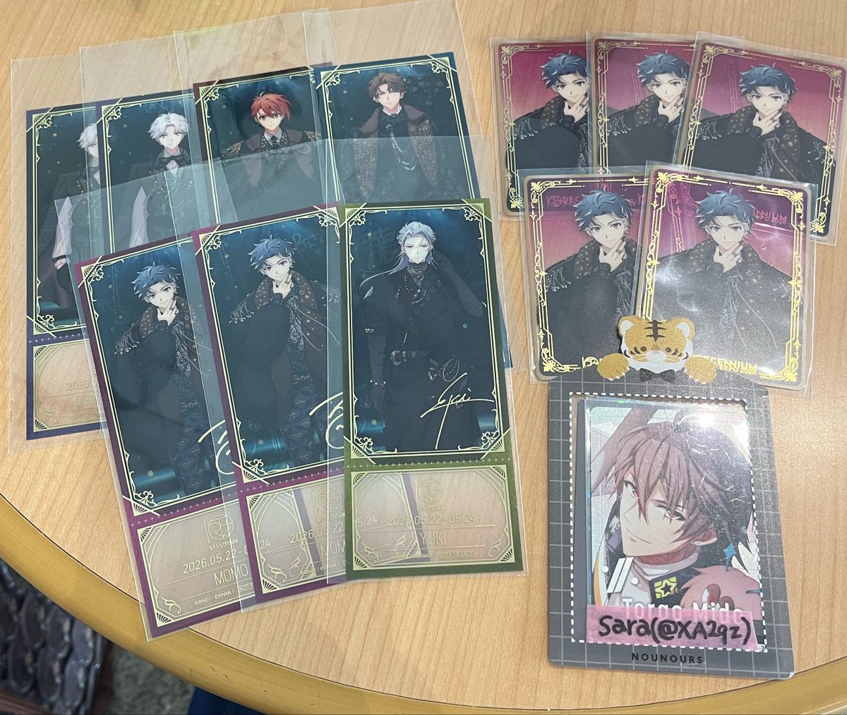 XA2qz's tweet photo. 【交換・譲渡】アイドリッシュセブン アイナナ EXPO
譲…三月、☆壮五、ナギ、陸、龍之介、☆百、千、☆悠、巳波
求…一織、虎於、定価
本日現地手渡し、☆は一織との交換のみ
纏めてお取引の方優先
無印とクリアカードは譲渡◎
お気軽にお声掛けください🌸 https://t.co/OKcJuKkXbK