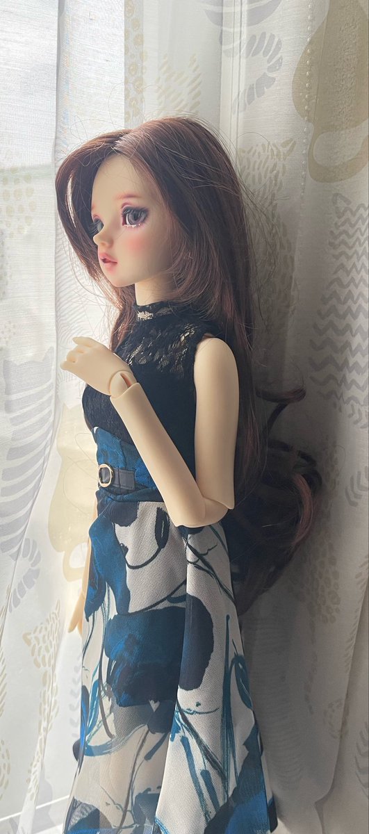 kanata_x's tweet photo. #あいずワードローブ
 #えとらんぜおようふく
椋桜さんに素敵なお洋服届いたからやっと着せられた✨✨
ドルパでお迎えできたアクセサリーも素敵に似合って嬉しい♥️
ロリーナ可愛いよねぇ( ´,,•ω•,,`)♡ https://t.co/Yee6bI4qaZ