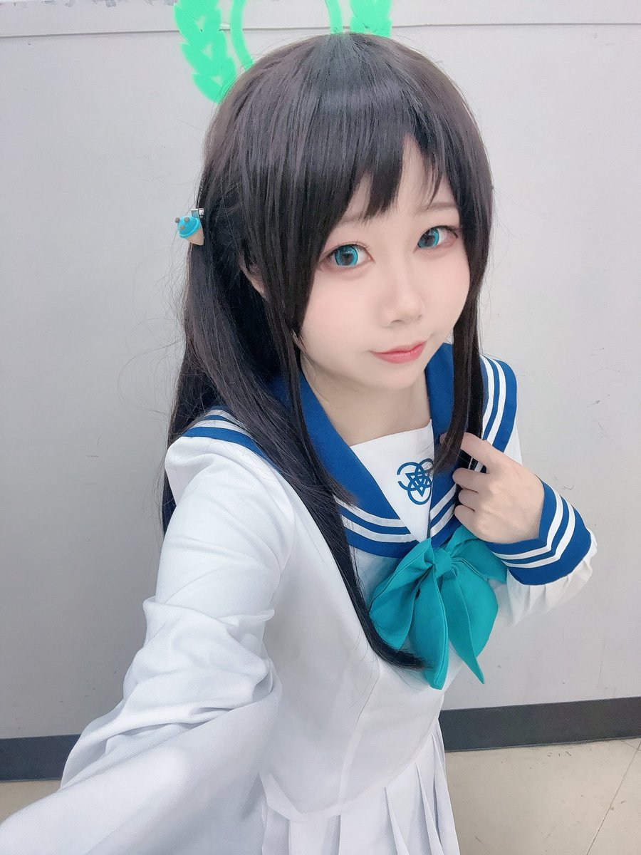 昨日池アコの自撮り🩵アイリ初出し いろんなブルアカ界隈の方と繋がれ