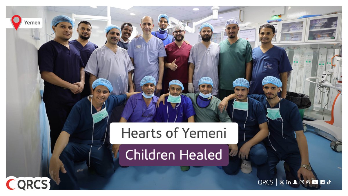 Qatar Red Crescent | الهلال الأحمر القطري tweet media
