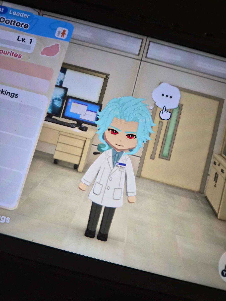 helloyinny's tweet photo. Made Dottore in tomodachi life <3 https://t.co/HzOA2f1vv0
