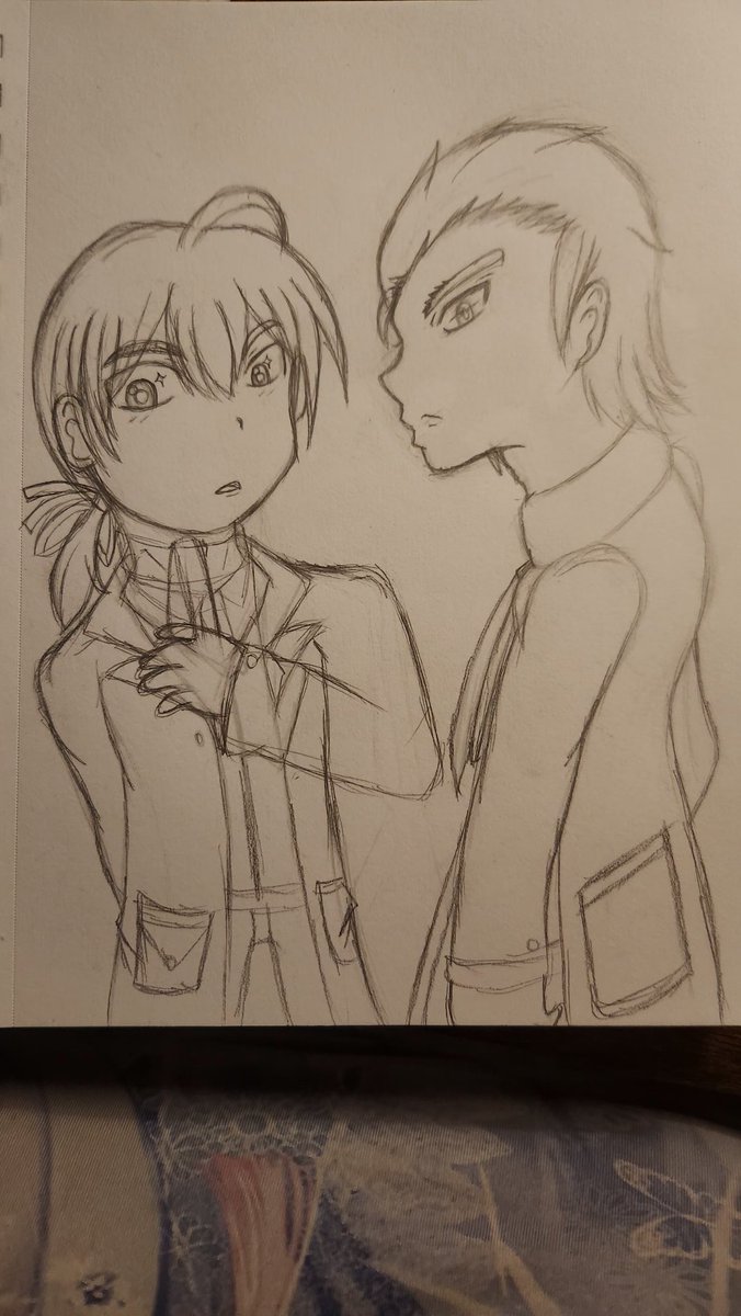 LovelyNana771's tweet photo. Detective Ramza Beoulve &amp; his partner Delita Heiral at your service!, heheh felt like drawing this AU, like what if they lived in the LA Noir style of Ivalice hehe enjoy :3
#FFT #Delita #Ramza #AU #sketchart #Detective #partners https://t.co/OUegFtatm9