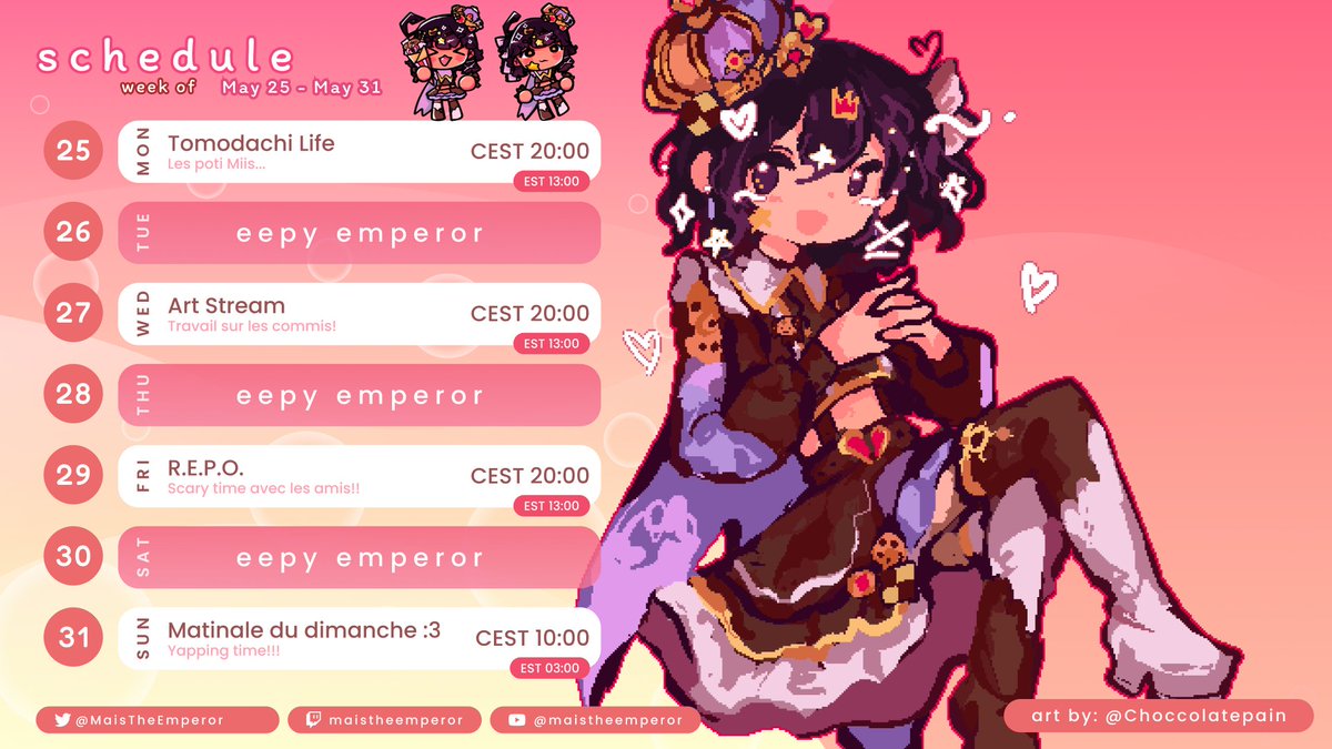 🍪👑 Maïs The Emperor | Vtuber FR :3 tweet media