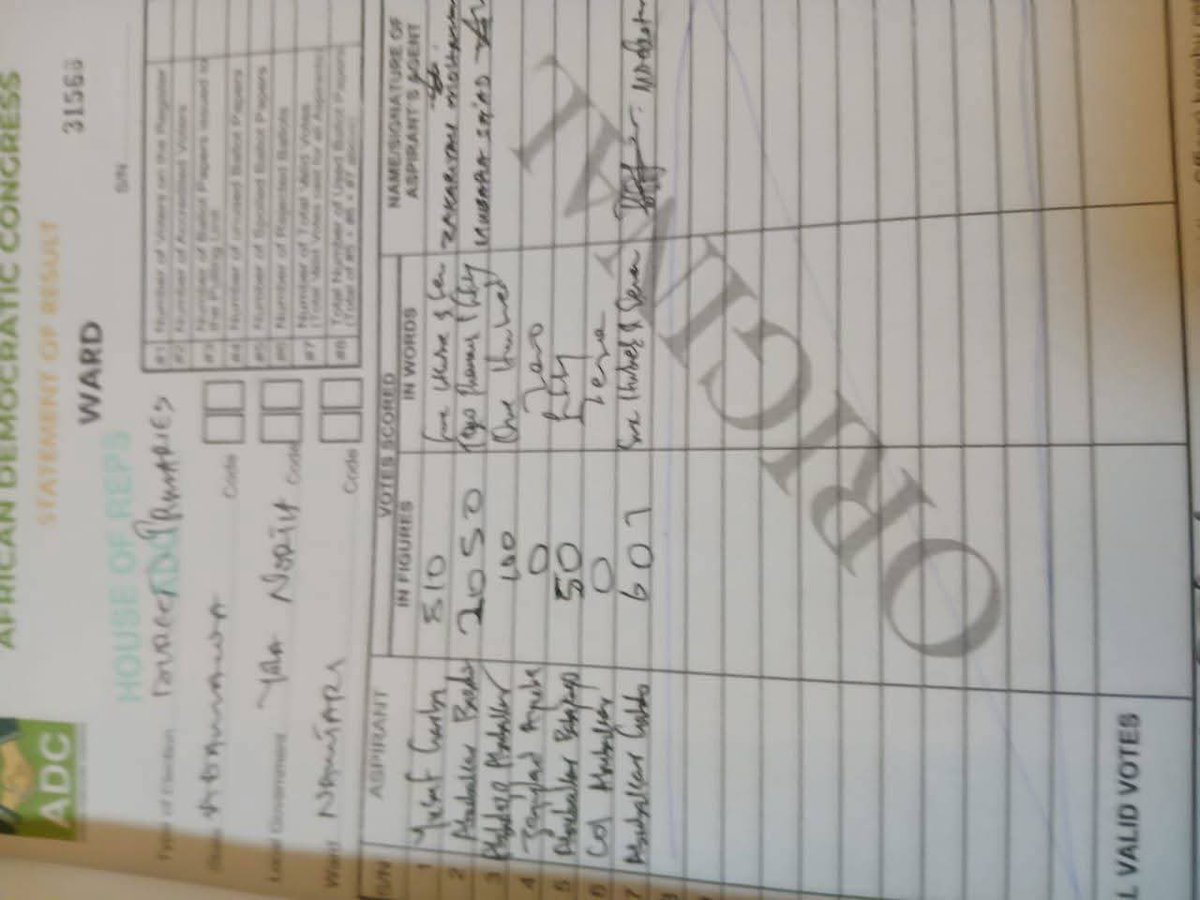 Munnirsanda's tweet photo. Your Excellency, HE Atiku Abubakar @atiku, we write to you with deep concern and a sense of urgency following the conduct of the ADC primary election in Adamawa Central. The results, scheduled for announcement the day after, were tragically compromised when Barrister Abdulwahab Dahiru (Returning Officer, Yola South), Umar U.J Jada (Returning Officer, Yola North), your own sons, Aliyu Atiku Abubakar and Mustapha Atiku Abubakar, along with Bilyaminu AA Duhu (Zonal Youth Leader, Northeast), stormed the collation centre in the middle of the night. There, they unlawfully altered the results of four wards in Yola South.

This is not merely an injustice or a breach of electoral law; it is a direct assault on your political viability in the general election. Adamawa Central is your stronghold, yet people from your own home are tarnishing your image by forcing through an emergency candidate who cannot win his own Local Government Area, let alone Adamawa Central, in a general election. Your Excellency, we only asked for a free, fair, credible, and transparent primary election, which Hon. Yusuf Garba clearly won. Instead, the actions of your own sons risk ruining not just the election's integrity but also your family's hard-earned reputation.

We therefore call on you, as the leader of our great party, and on all ADC stakeholders, to intervene immediately. Your swift action at this trying moment, when those close to you seek to undermine both justice and your political future, is crucial. The party looks to you to restore honour, uphold the rule of law, and ensure that Adamawa Central remains a true bastion of democratic values, not a scene of midnight manipulation.
