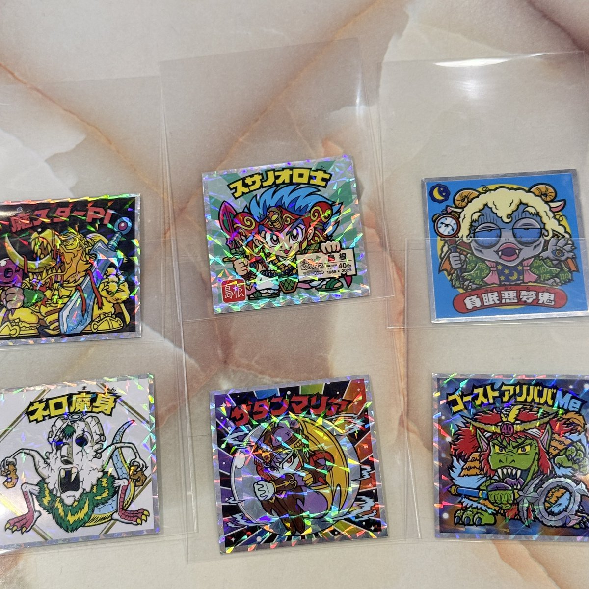 レトロ 懐かしの ビックリマンシール 各100円 近々大量入荷予定 お
