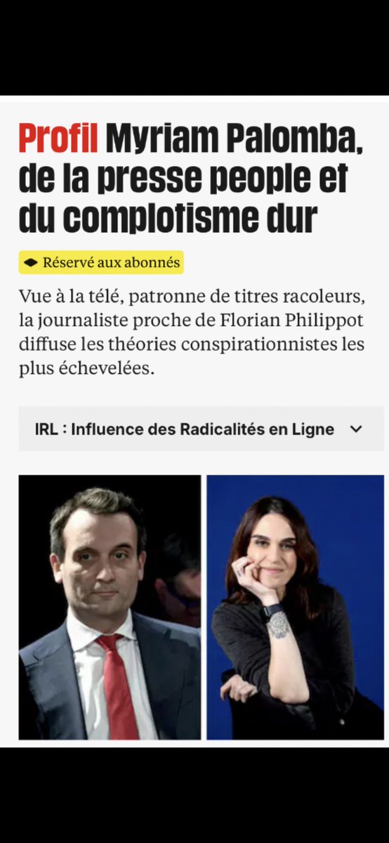 Chibani Claude ⛔️“Extrêmement anti FN/RN/FI.😏😏 tweet media