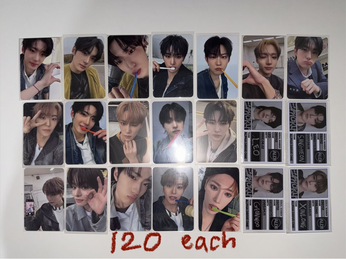 yeoncart's tweet photo. wts lfb help rt ph

ald1 photocards

onhand
payo / 3 days dop
j&amp;t / sdd

🔖 : junseo arno leo geonwoo sangwon xinlong anxin sanghyeon euphoria pob

⋆˚꩜｡ #yeonwts https://t.co/0ImlvfCGen