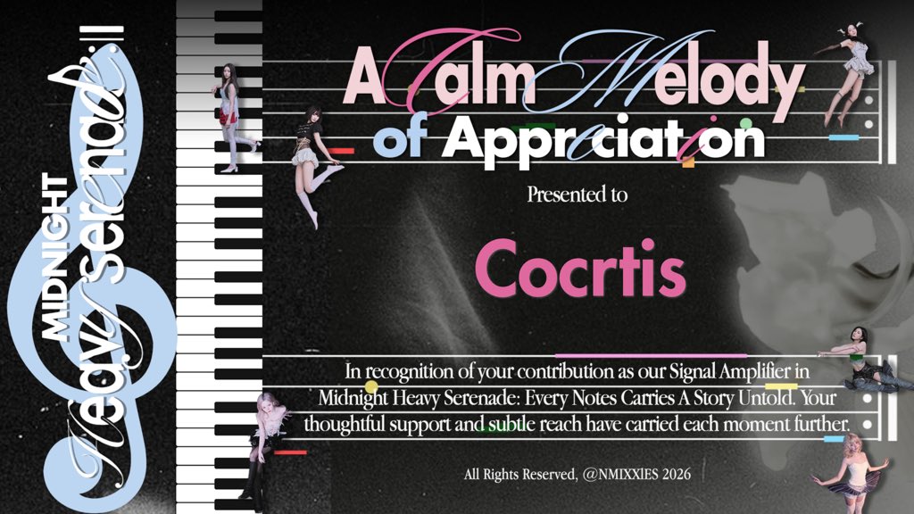 Cocrtis's tweet photo. https://t.co/PM6alIMt9e it has been an honor to stand as the Media Part of this wondrous journey. Thank you for entrusting us with your unwavering faith. May the path ahead continue to gleam with triumphs worth capturing. https://t.co/nqUt0qYAgy