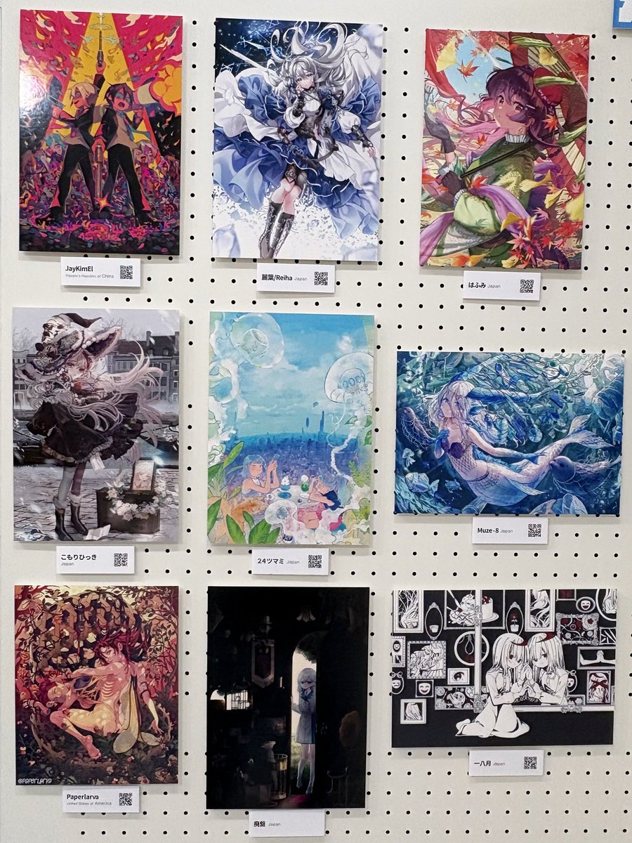 galleryecrii's tweet photo. ＼🧑‍💼受賞作家紹介🎉／5/5
全世界イラストコンテスト
🌍Next ILLUST Award 2025 受賞展🌏

5月25日(月)まで開催中！

✨入選✨
JayKimEl
麗葉/Reiha @blumegarden0313
はふみ ＠fha59355
こもりひっき @hikkikomori17
24ツマミ @24tsumami
Muze-8 @muze_416
Paperlarva
廃盤
一 八月 @blank_August https://t.co/YiXlojBFSl