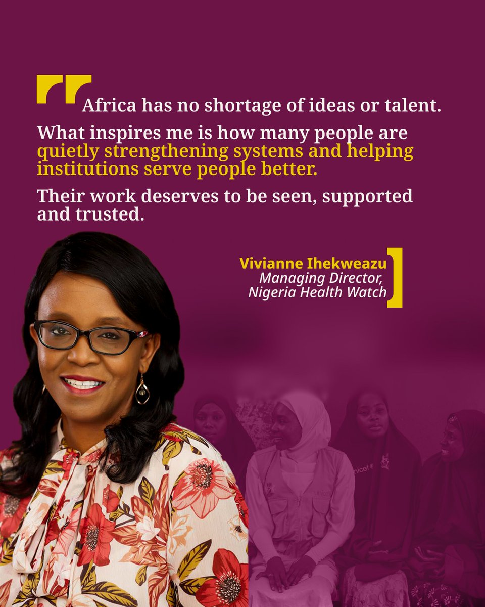 Gates_Nigeria's tweet photo. As we celebrate #AfricaDay today, we're spotlighting leaders turning ideas into real impact in Nigeria and across the continent.

From health research and data-driven solutions to women's leadership, these changemakers are reshaping systems and showing what is possible when solutions are led from within.

Through their work, whether translating research into policy, using data to improve women's health, or building more inclusive and resilient systems, they are helping drive progress that lasts.

Meet the people building a stronger, more equitable Nigeria and Africa.

Swipe to hear from them👉🏾

#AfricaMonth
