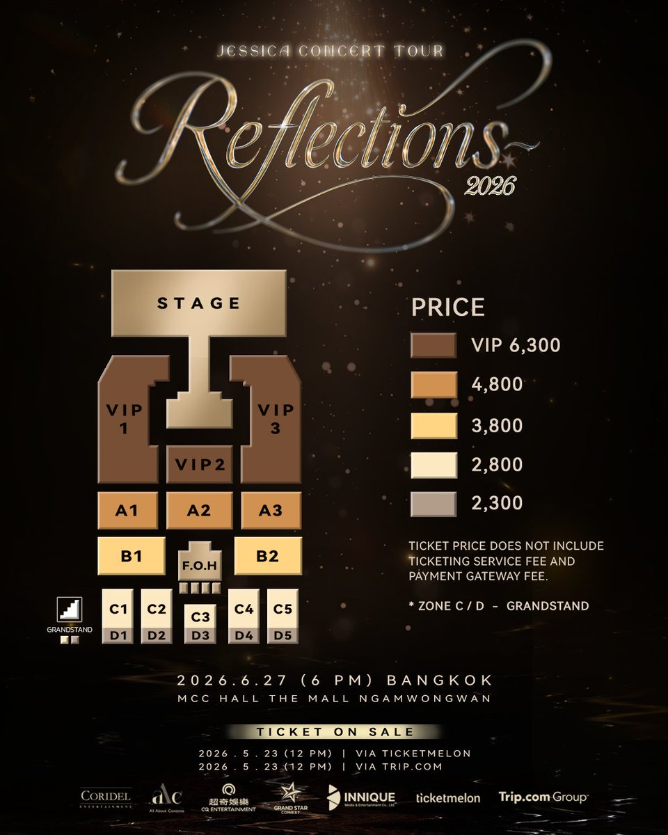misshati_46's tweet photo. ปล่อยบัตร 6300 

VIP1 แถว B (ใกล้เวทีด้านใน)

สนใจเด็มค่ะ

#JessicaJung #제시카
#JessicaReflectionsTour
#JessicaReflectionsinBKK #JessicainBKK
#CQENTERTAINMENT
#GRANDSTARCONNEXT
#INNIQUE #AllAboutContents https://t.co/9DnvrJpAmT