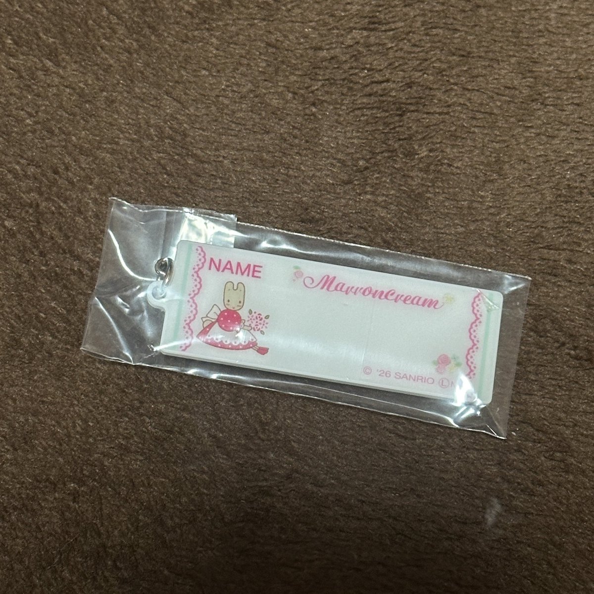 __jo__ox's tweet photo. サンリオ おなまえアップリケ風アクリルチャーム ガチャ 交換

譲→マロンクリーム
求→ニャニィニュニェニョン

郵送での交換希望です📮
お気軽にお声掛けください🙇‍♀️ https://t.co/sEK2B9EpD0