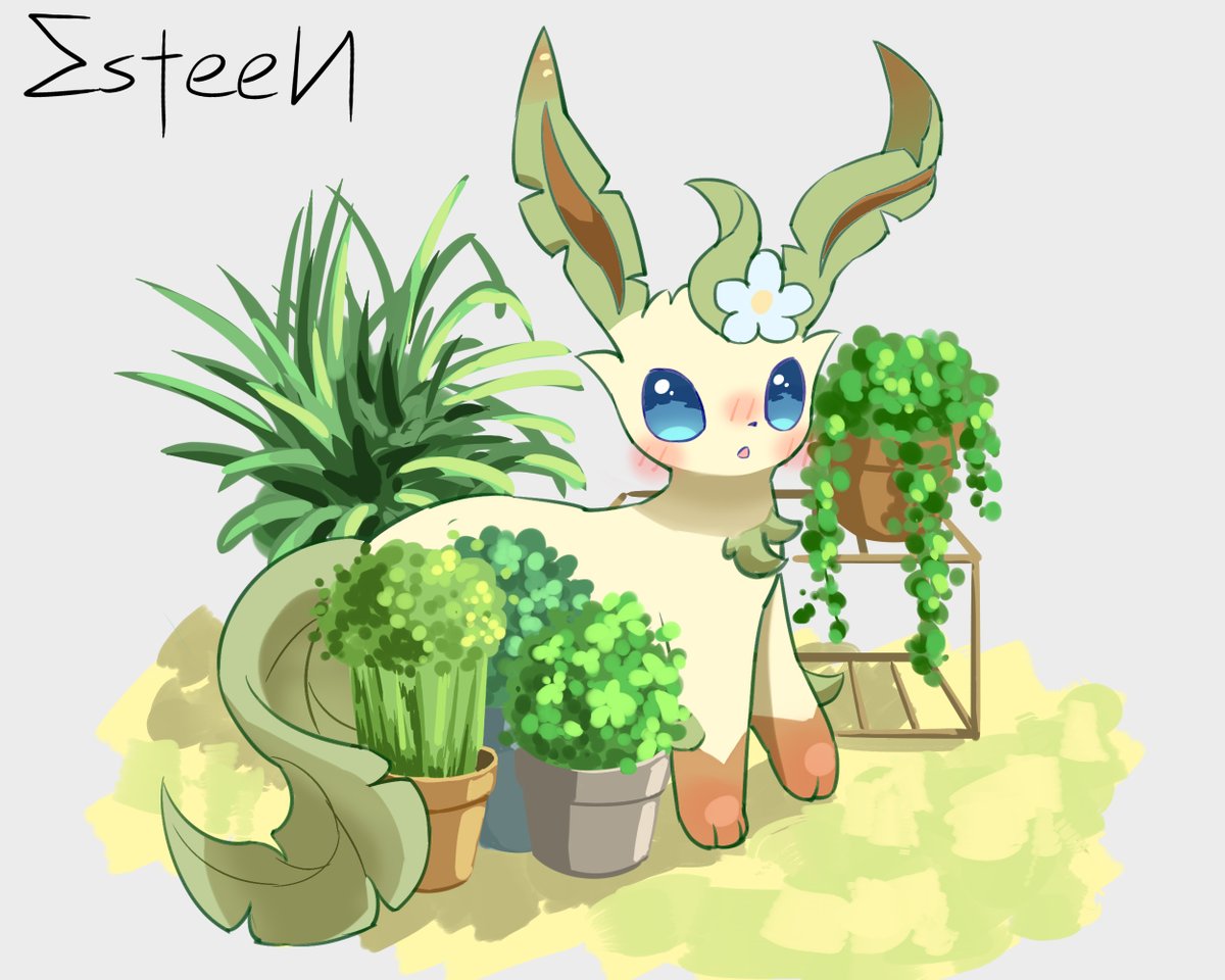 Esteen1437's tweet photo. Leafeon's Flowershop https://t.co/S0uSblz1T6
